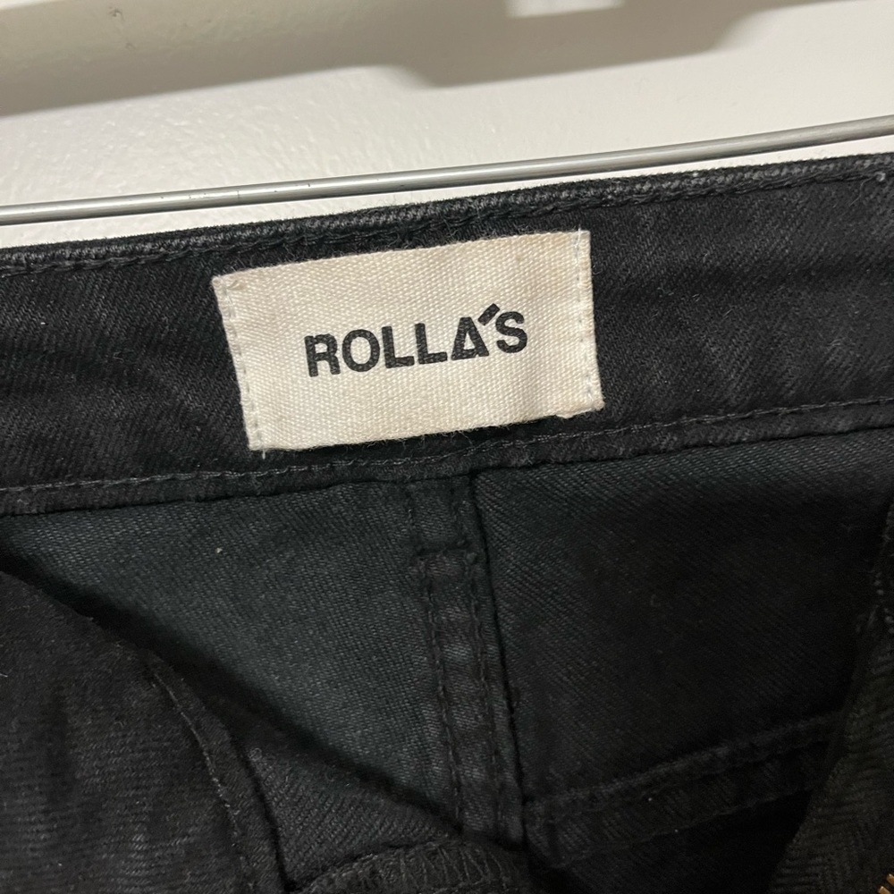 Black Wide-Leg Jeans - Picture 3 of 6